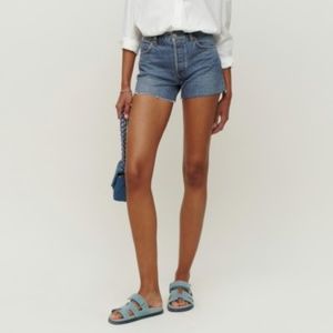 NWT Reformation Charlie High Rise Jean Short